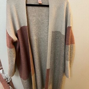 Expressions Soft Colorblock Cardigan